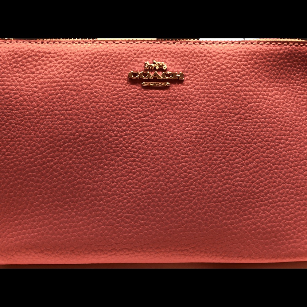 Brand New authentic Coach wristlet wallet purse